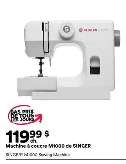 Michaels Machine à coudre M1000 de SINGER offer