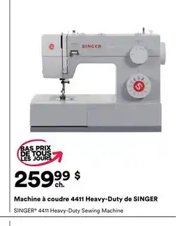 Michaels Machine à coudre 4411 Heavy-Duty de SINGER offer