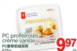 T&T Supermarket PC PROFITEROLES CRÈME VANILLE, 625G offer