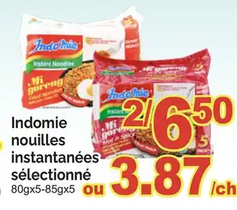 T&T Supermarket INDOMIE NOUILLES INSTANTANÉES SÉLECTIONNÉ, 80gx5-85gx5 offer