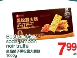 T&T Supermarket BESTORE BISC. SODA JAMBON NOIR TRUFFÉ, 1000G offer