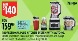 Canadian Tire Ninja professional plus kitchen system with auto-iq offer