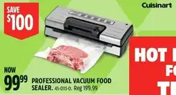 Canadian Tire Cuisinart professional vacuum food sealer offer