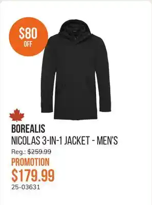 Sail Nicolas 3-in-1 Jacket - Men's offer