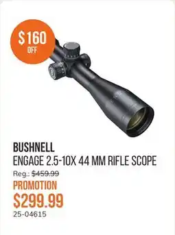 Sail Engage 2.5-10x 44 mm Rifle Scope offer