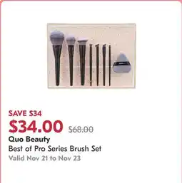 Shoppers Drug Mart Best of Pro Series Brush Set offer