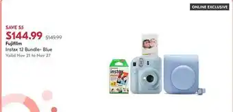 Shoppers Drug Mart Instax 12 Bundle- Blue offer