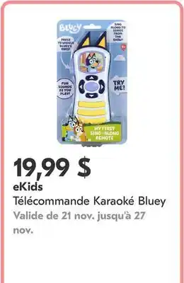 Pharmaprix Télécommande Karaoké Bluey offer