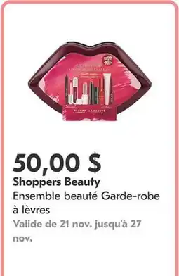 Pharmaprix Ensemble beauté Garde-robe à lèvres offer