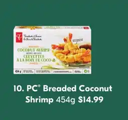Shoppers Drug Mart PC Breaded Coconut Shrimp offer
