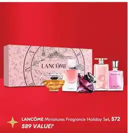 Shoppers Drug Mart LANCÔME Miniatures Fragrance Holiday Set offer