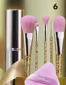 Shoppers Drug Mart QUO BEAUTY All The Glitz Brush Set offer