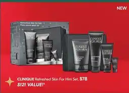 Shoppers Drug Mart CLINIQUE Refreshed Skin For Him Set offer