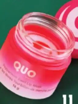 Shoppers Drug Mart QUO BEAUTY Peppermint Swirl Lip Mask offer