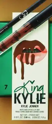 Shoppers Drug Mart KYLIE COSMETICS King Kylie Collection Matte Lip Kit True Brown K offer
