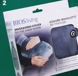 Shoppers Drug Mart BIOS LIVING Massaging Cover for Hot Water Bottle offer