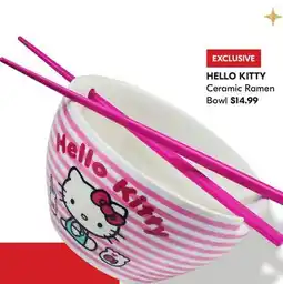Shoppers Drug Mart HELLO KITTY Ceramic Ramen Bowl offer