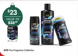 Shoppers Drug Mart AXE Fine Fragrance Collection offer