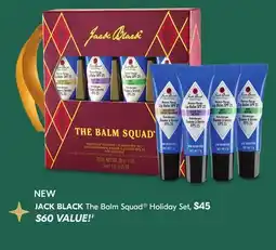Shoppers Drug Mart JACK BLACK The Balm Squad Holiday Set offer