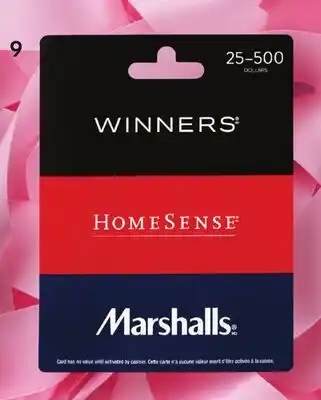 Shoppers Drug Mart TJX Tribrand Gift Card offer