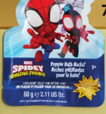 Shoppers Drug Mart MARVEL SPIDEY AND HIS AMAZING FRIENDS Poppin Bath Rocks offer
