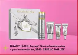 Shoppers Drug Mart ELIZABETH ARDEN Prevage Timeless Transformation 4-piece Holiday Gift Set offer