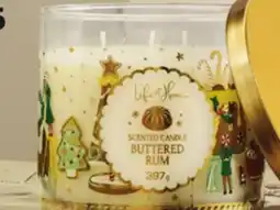 Shoppers Drug Mart NEW LIFE AT HOME Buttered Rum Scented Candle offer