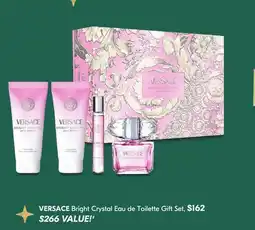 Shoppers Drug Mart VERSACE Bright Crystal Eau de Toilette Gift Set offer