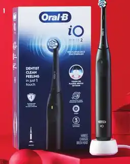 Shoppers Drug Mart ORAL-B iO Series 2 Rechargeable Toothbrush - Black offer
