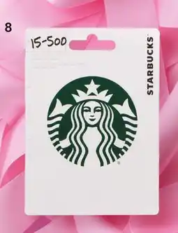 Shoppers Drug Mart STARBUCKS Gift Card offer