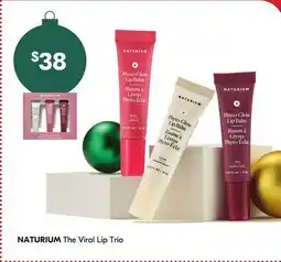 Shoppers Drug Mart NATURIUM The Viral Lip Trio offer