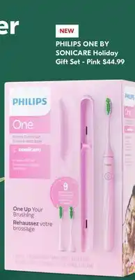 Shoppers Drug Mart PHILIPS ONE BY SONICARE Holiday Gift Set - Pink offer