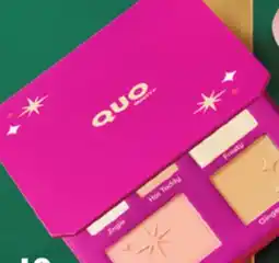 Shoppers Drug Mart QUO BEAUTY Blushing Face Palette offer