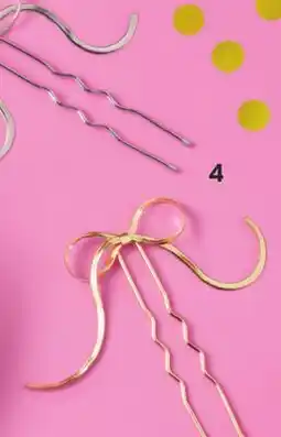 Shoppers Drug Mart QUO BEAUTY 2 Pieces Vintage Bow Pins offer