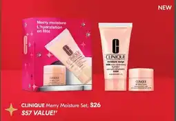 Shoppers Drug Mart CLINIQUE Merry Moisture Set offer