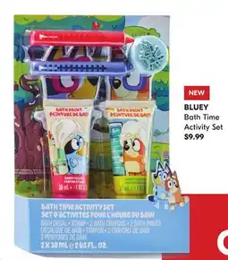 Shoppers Drug Mart BLUEY Bath Time Activity Set offer