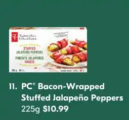 Shoppers Drug Mart PC Bacon-Wrapped Stuffed Jalapeño Peppers offer