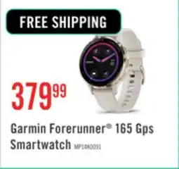 The Brick Garmin Forerunner 165 Gps Smartwatch - Health Tracking With Amoled Display - Mist Gray/whitestone offer