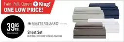 The Brick Masterguard Ultra Advanced 4-Piece Queen Sheet Set - Grey offer