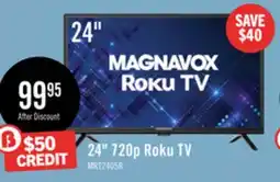 The Brick MAGNAVOX 24 HD Ready Roku Smart TV offer