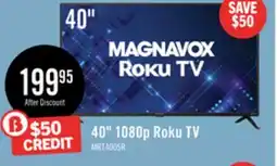 The Brick MAGNAVOX 40 FHD HDR Roku Smart TV offer