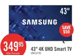 The Brick SAMSUNG 43 U7900F Crystal UHD 4K Smart Tizen OS TV (UN43U7900FFXZC) - 2025 Model offer