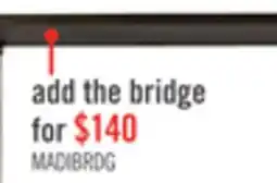 The Brick Madison Bookcase Pier – Brown offer