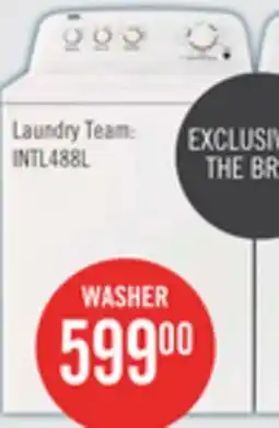 The Brick Inglis 4.0 Cu. Ft. Top-Load Washer - White - ITW4871FW offer