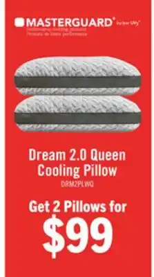 The Brick Masterguard Dream 2.0 Cooling Queen Pillow offer