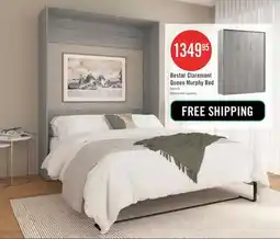 The Brick Bestar Claremont Queen Murphy Bed - Platinum Grey offer