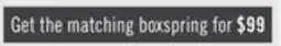 The Brick Get the matching boxspring offer