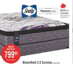 The Brick Sealy Posturepedic Bloomfield 2.0 Eurotop Queen Mattress offer