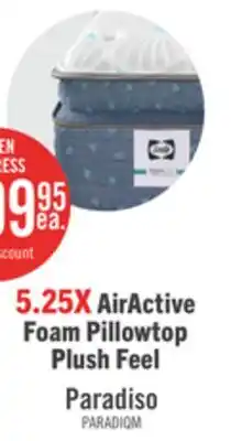 The Brick Sealy Posturepedic Luxury Crown Jewel Resort Paradiso Euro Pillowtop Queen Mattress offer