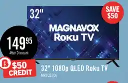 The Brick MAGNAVOX 32 MRTQ QLED Quantum Dot FHD Smart Roku TV (MRTQ3206) offer